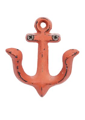 Coastal Metal Wall Hook - Set of 4