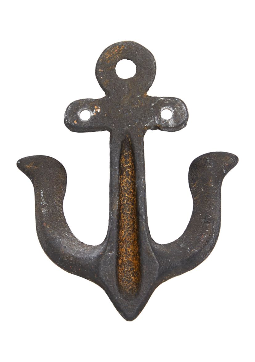 Coastal Metal Wall Hook - Set of 4