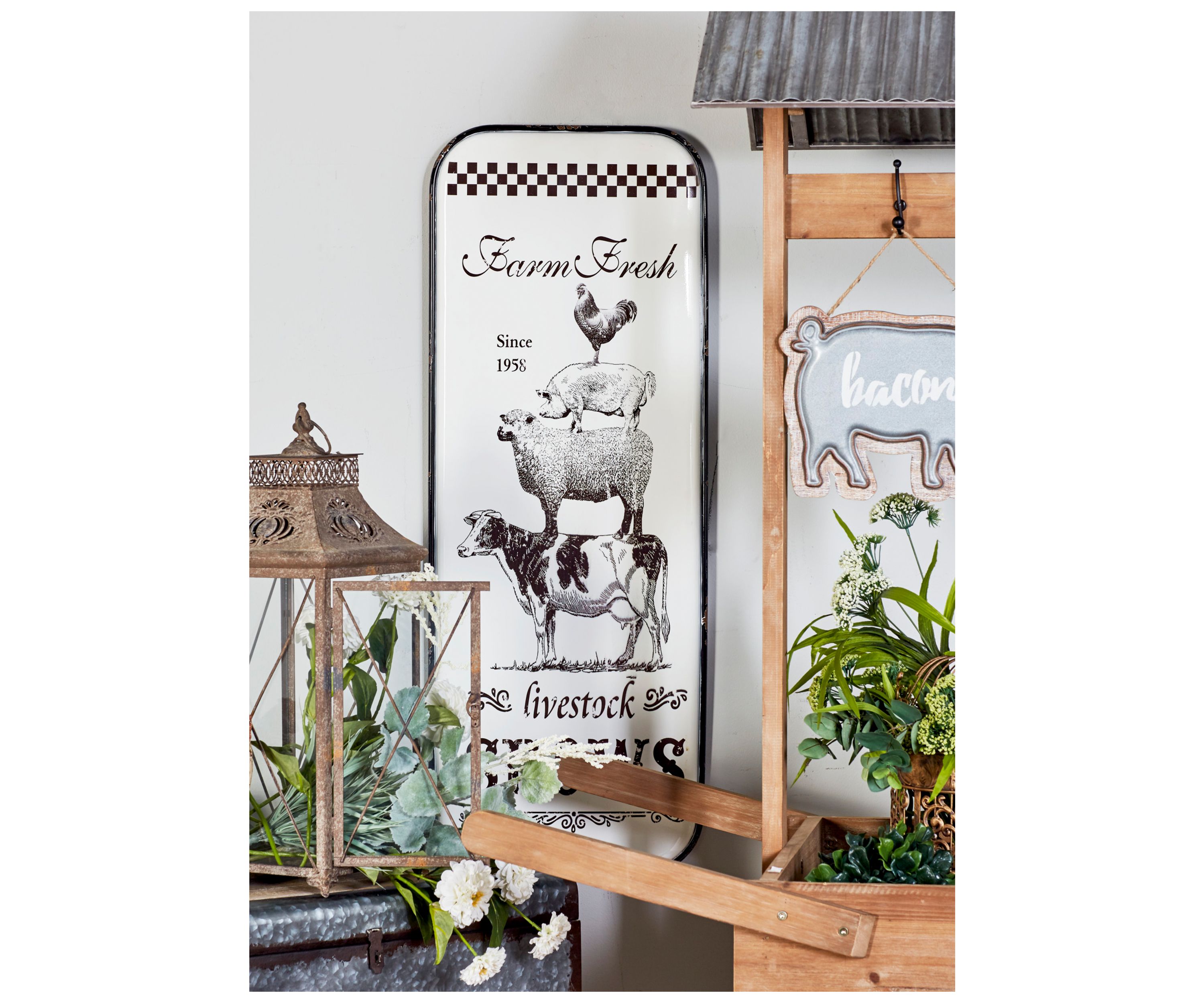 Monroe Lane Iron Farmhouse Wall Décor | Belk