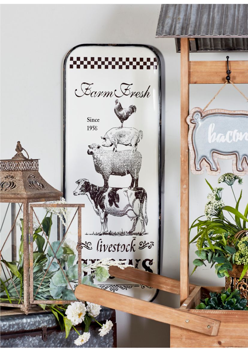 Iron Farmhouse Wall Décor