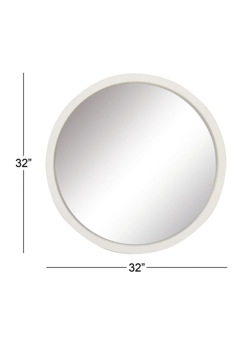 Contemporary Wood Wall Mirror