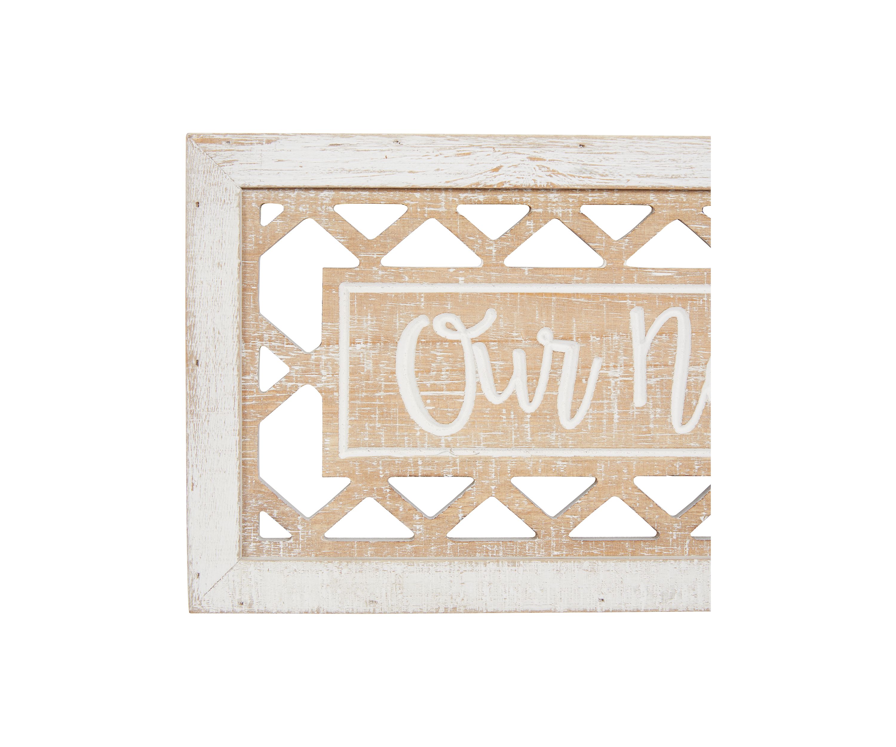 Farmhouse Wood Wall Decor - Set of 2