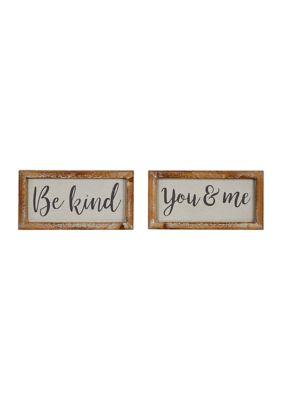 Iron Farmhouse Wall Décor - Set of 2