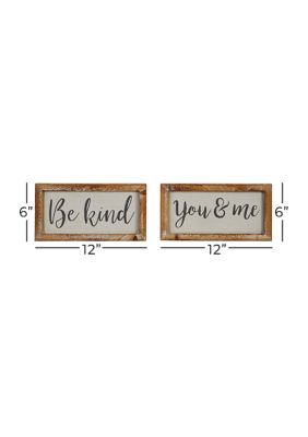 Iron Farmhouse Wall Décor - Set of 2