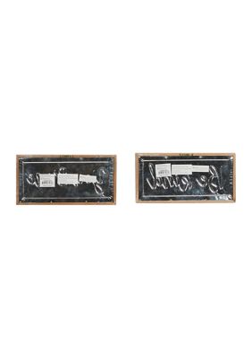 Iron Farmhouse Wall Décor - Set of 2