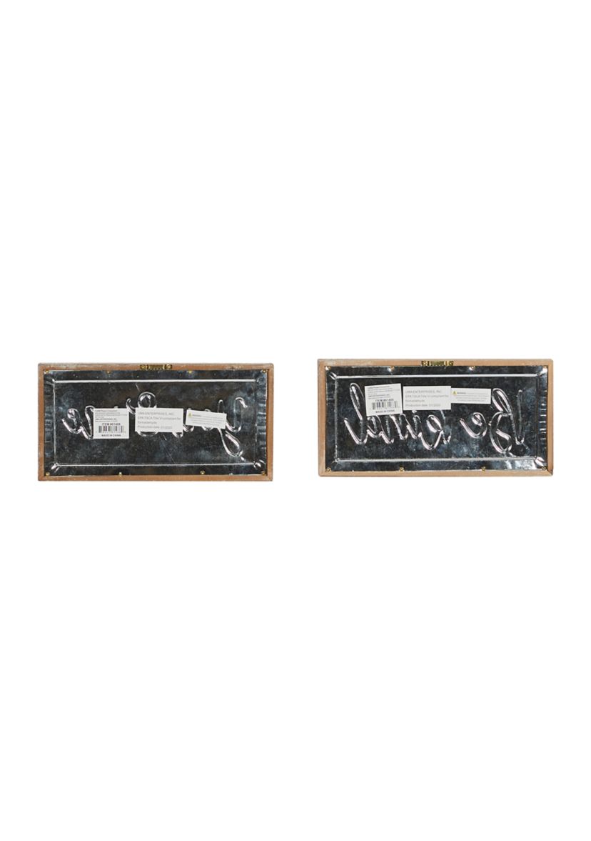 Iron Farmhouse Wall Décor - Set of 2