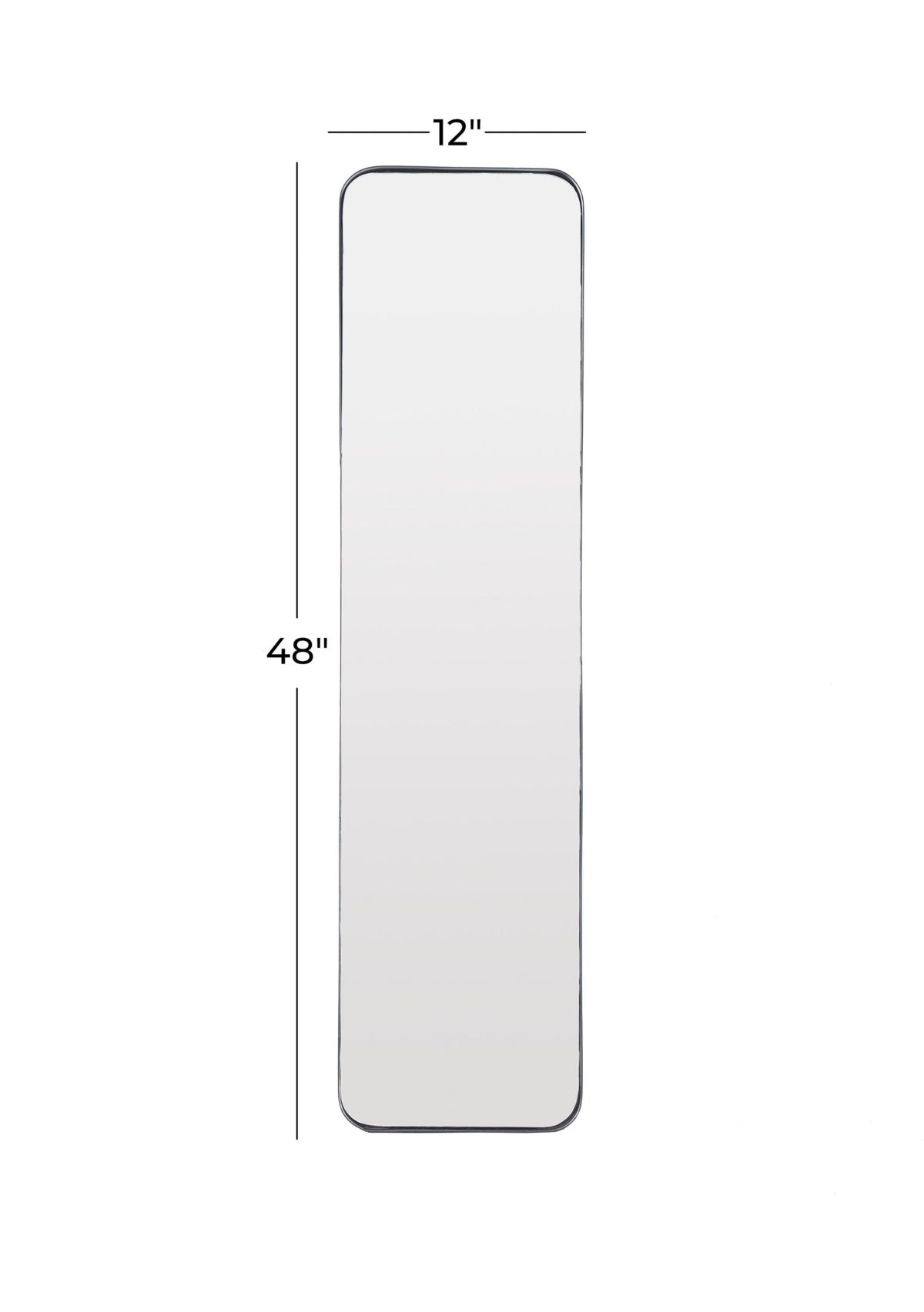 Contemporary Metal Wall Mirror