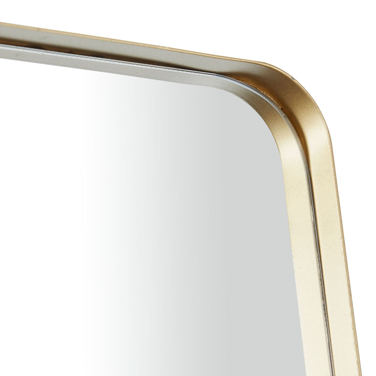 Contemporary Metal Wall Mirror