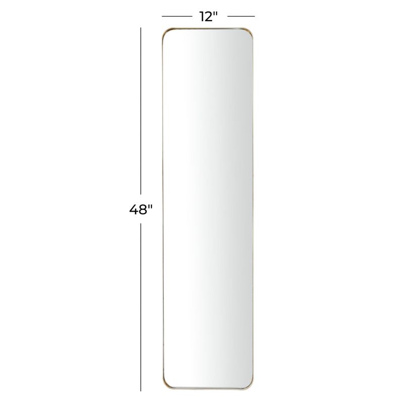 Contemporary Metal Wall Mirror