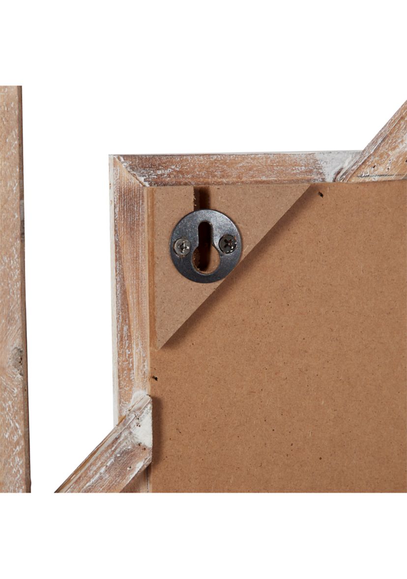 Wood Farmhouse Wall Décor - Set of 2