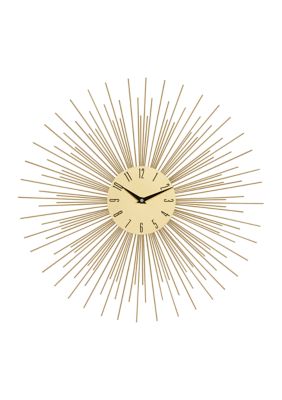 Contemporary Metal Wall Clock