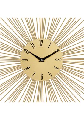 Contemporary Metal Wall Clock