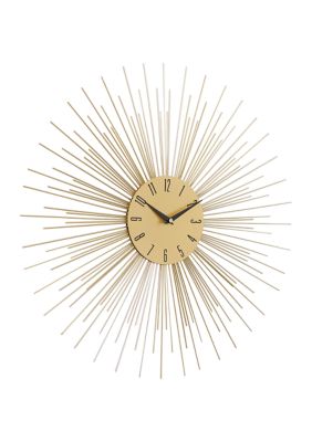 Contemporary Metal Wall Clock