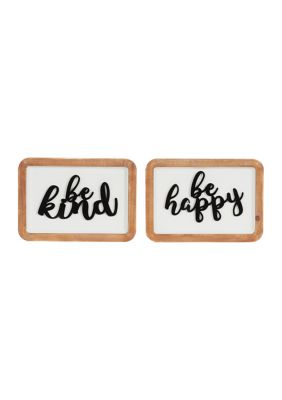 Iron Farmhouse Wall Décor - Set of 2