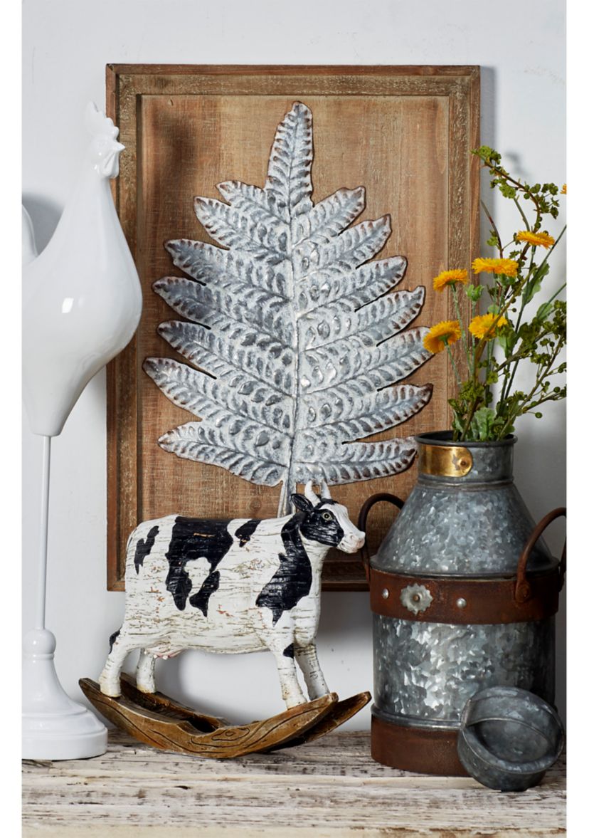 Contemporary Wood Wall Decor - Set of 2