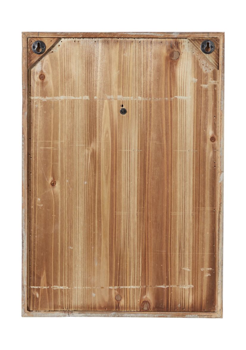Contemporary Wood Wall Decor - Set of 2