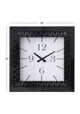 Modern Metal Wall Clock