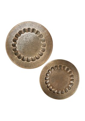 Eclectic Metal Wall Decor - Set of 2