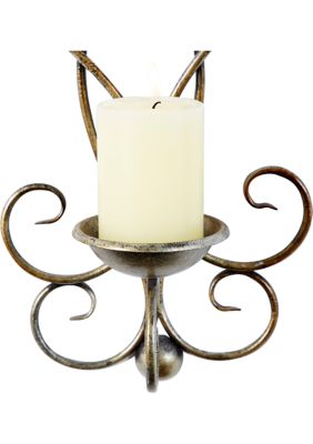 Traditional Metal Wall Sconce - Set of 2