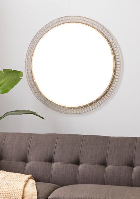 Contemporary Metal Wall Mirror