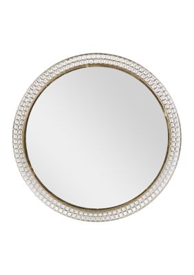 Contemporary Metal Wall Mirror