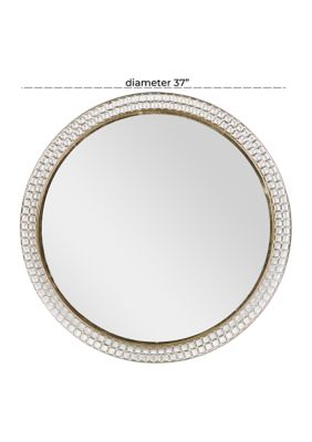 Contemporary Metal Wall Mirror