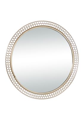 Contemporary Metal Wall Mirror