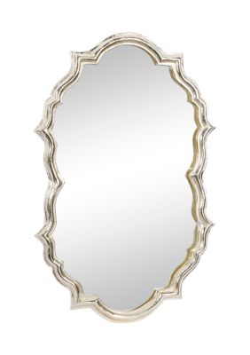 Contemporary Aluminum Metal Wall Mirror