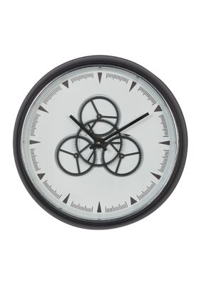 Metal Contemporary Wall Clock