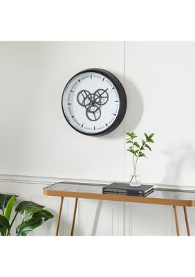 Metal Contemporary Wall Clock