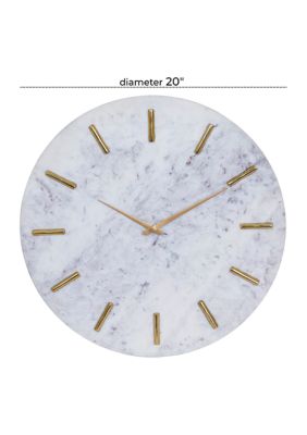 Contemporary Marble Wall Clock