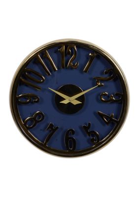 Coastal Aluminum Wall Clock