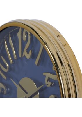 Coastal Aluminum Wall Clock