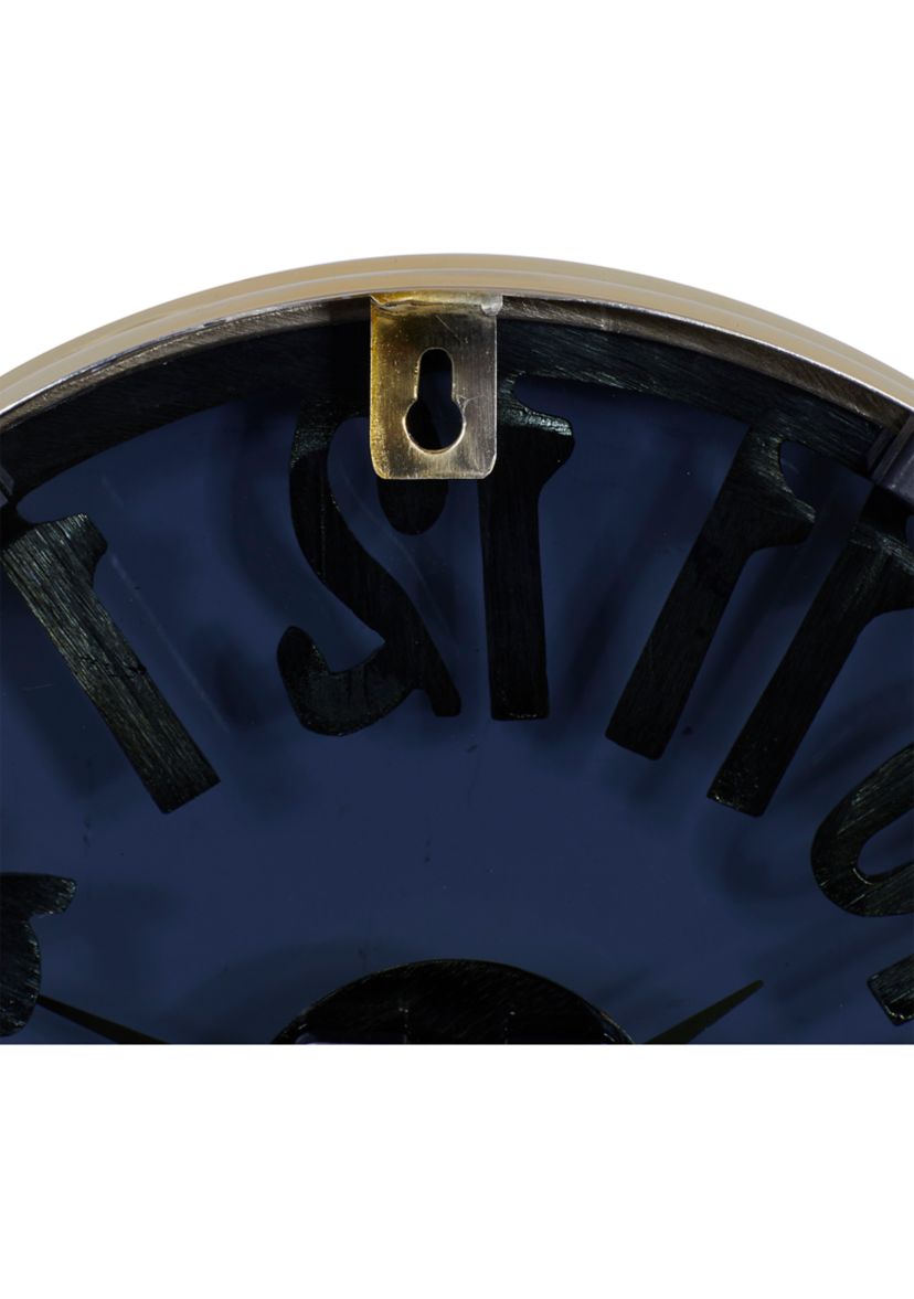 Coastal Aluminum Wall Clock
