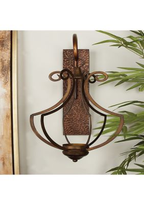 Rustic Metal Wall Sconce