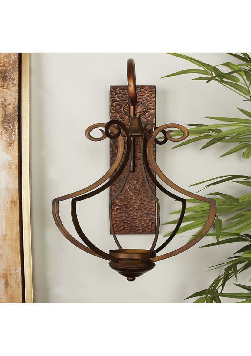 Rustic Metal Wall Sconce