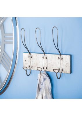 Iron Vintage Wall Hook Rack