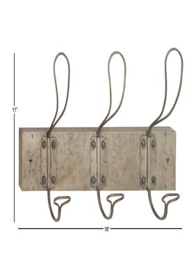 Iron Vintage Wall Hook Rack