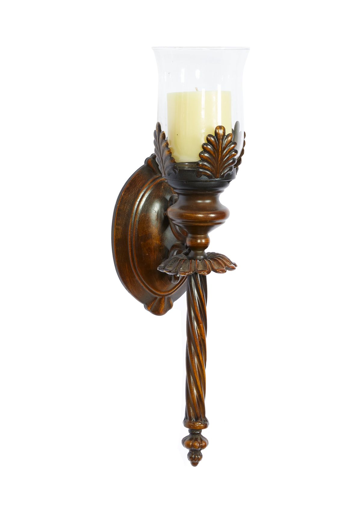 Traditional Glass Wall Sconce