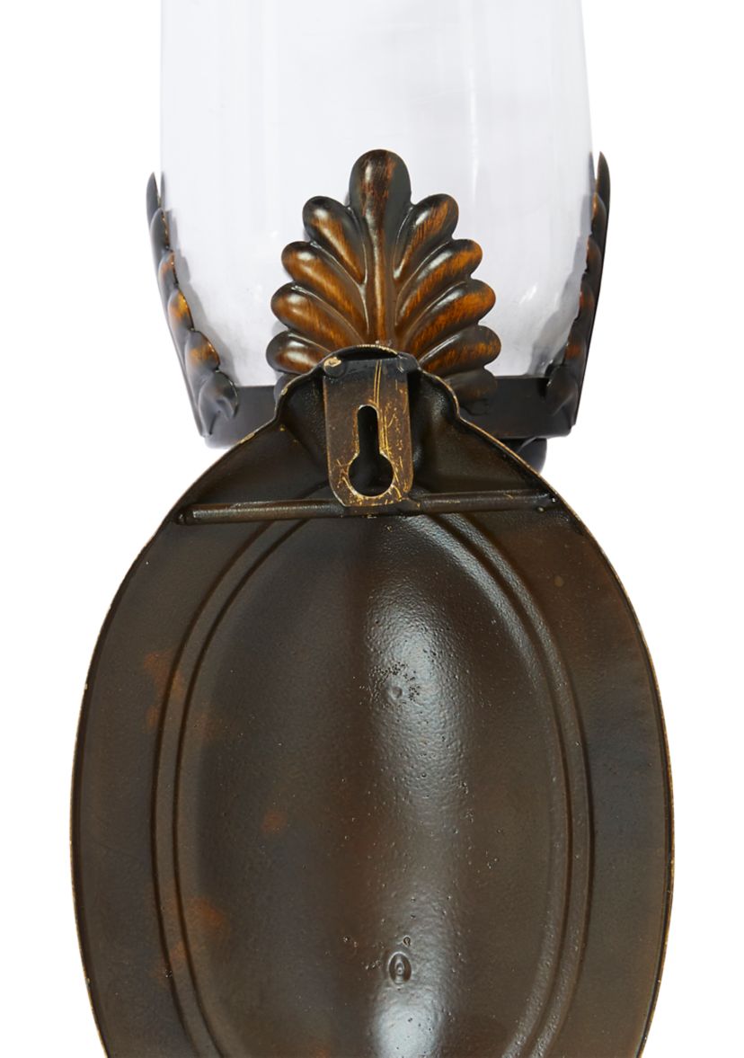 Traditional Glass Wall Sconce