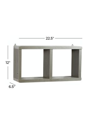 Grea Wood Contemporary Wall Shelf