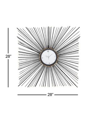 Iron Modern Wall Clock