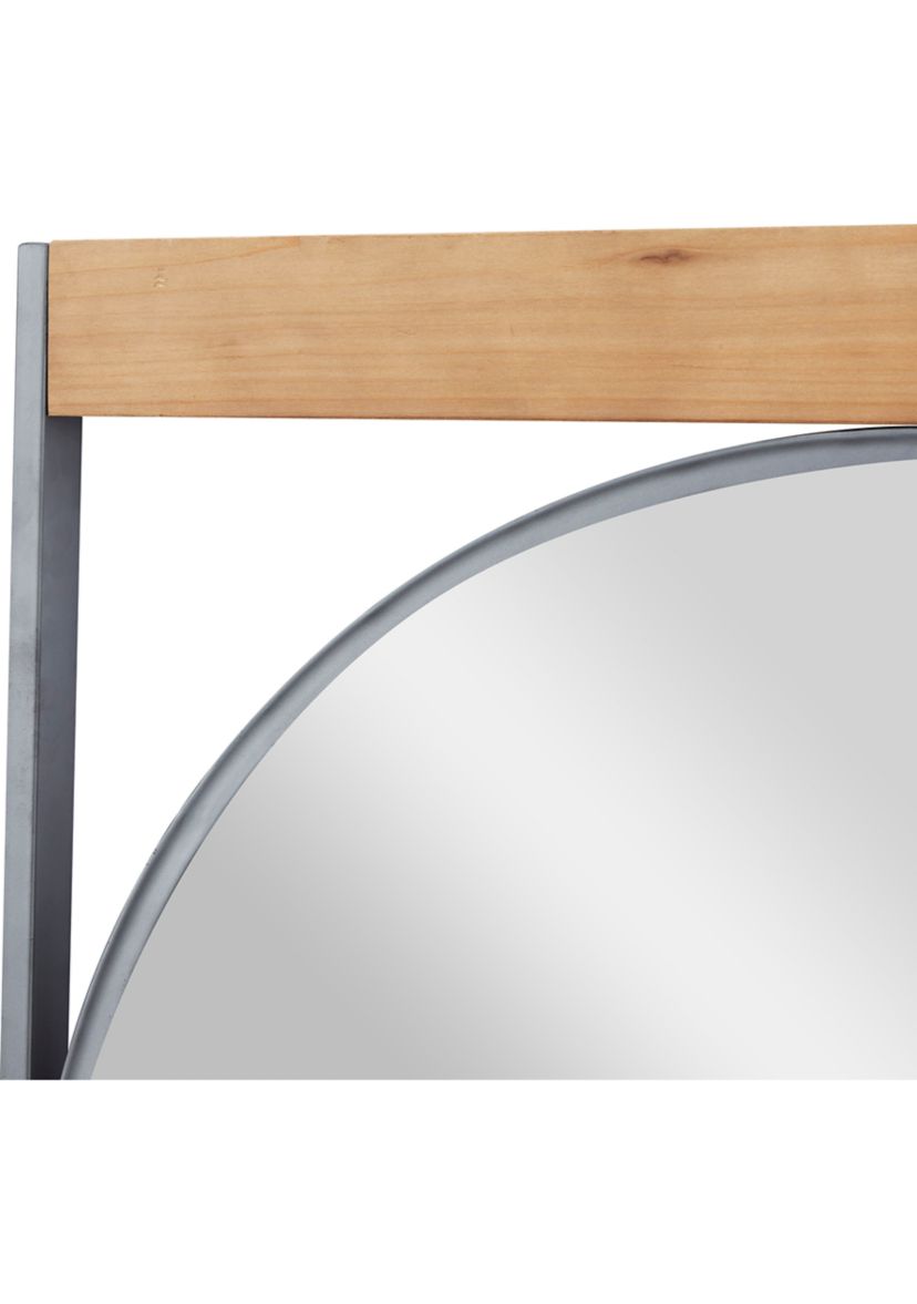 Industrial Metal Wall Mirror
