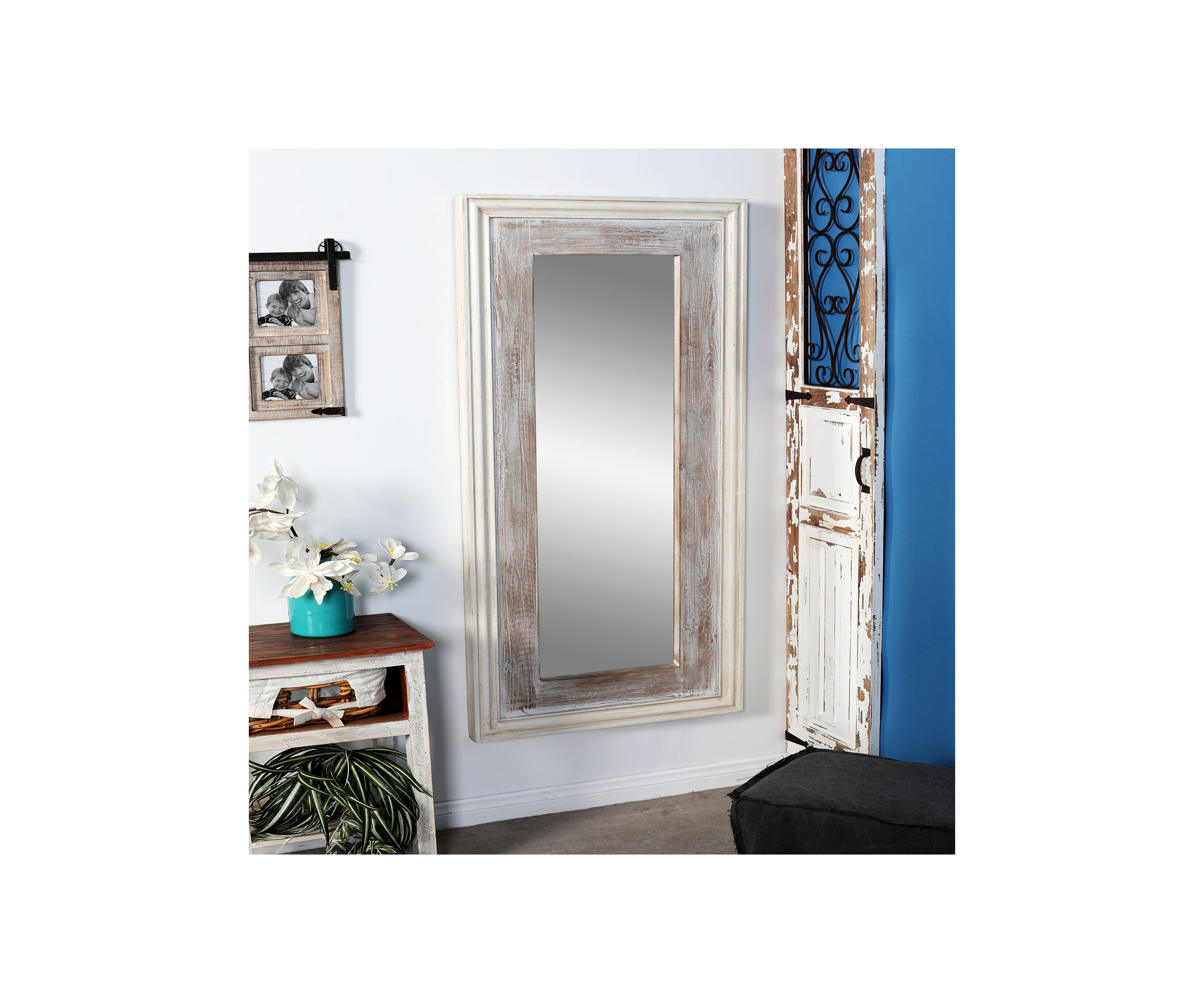 Farmhouse Wood Wall Mirror