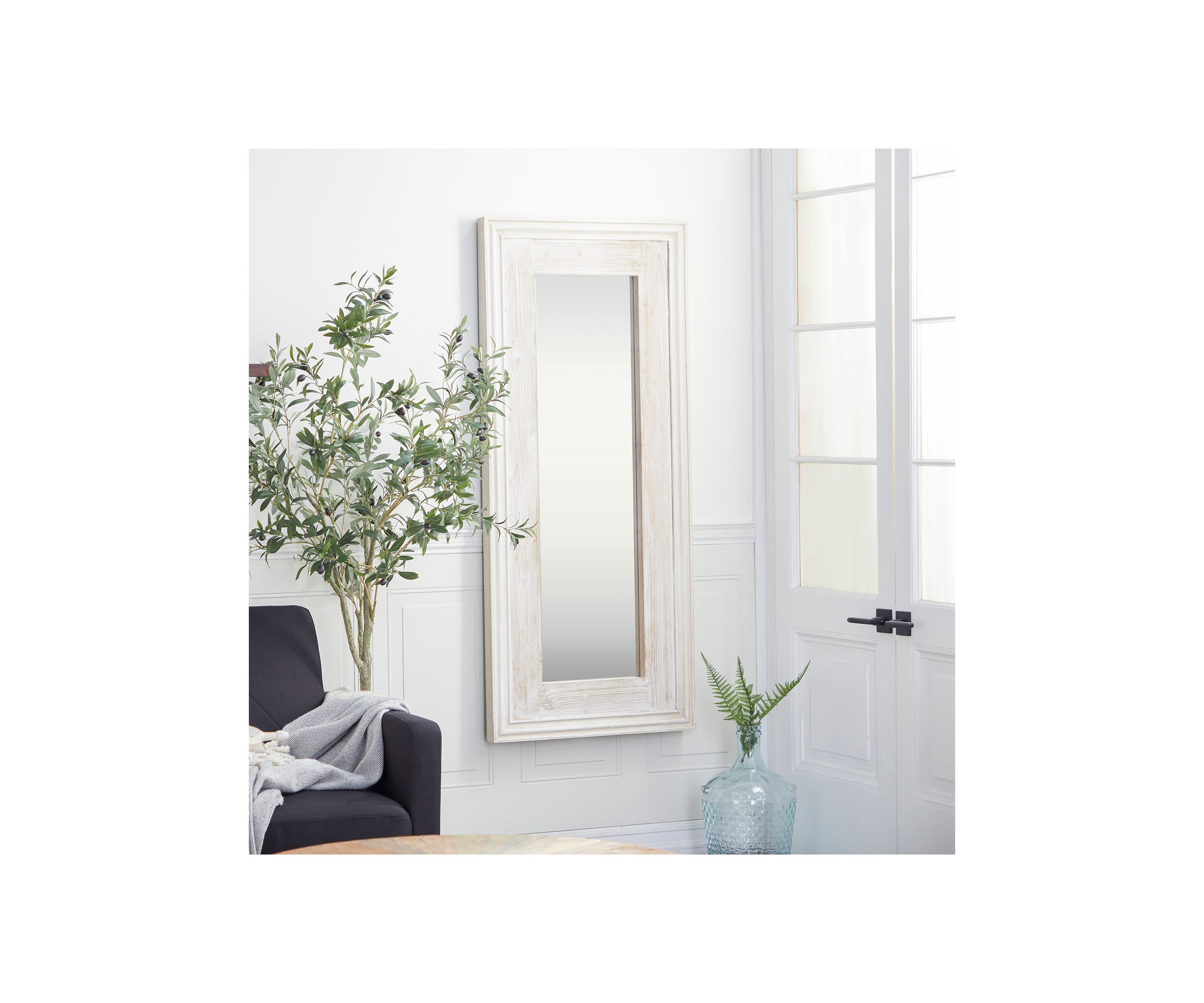 Farmhouse Wood Wall Mirror