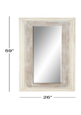 Farmhouse Wood Wall Mirror