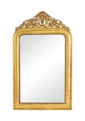 French Country Mango Wood Wall Mirror