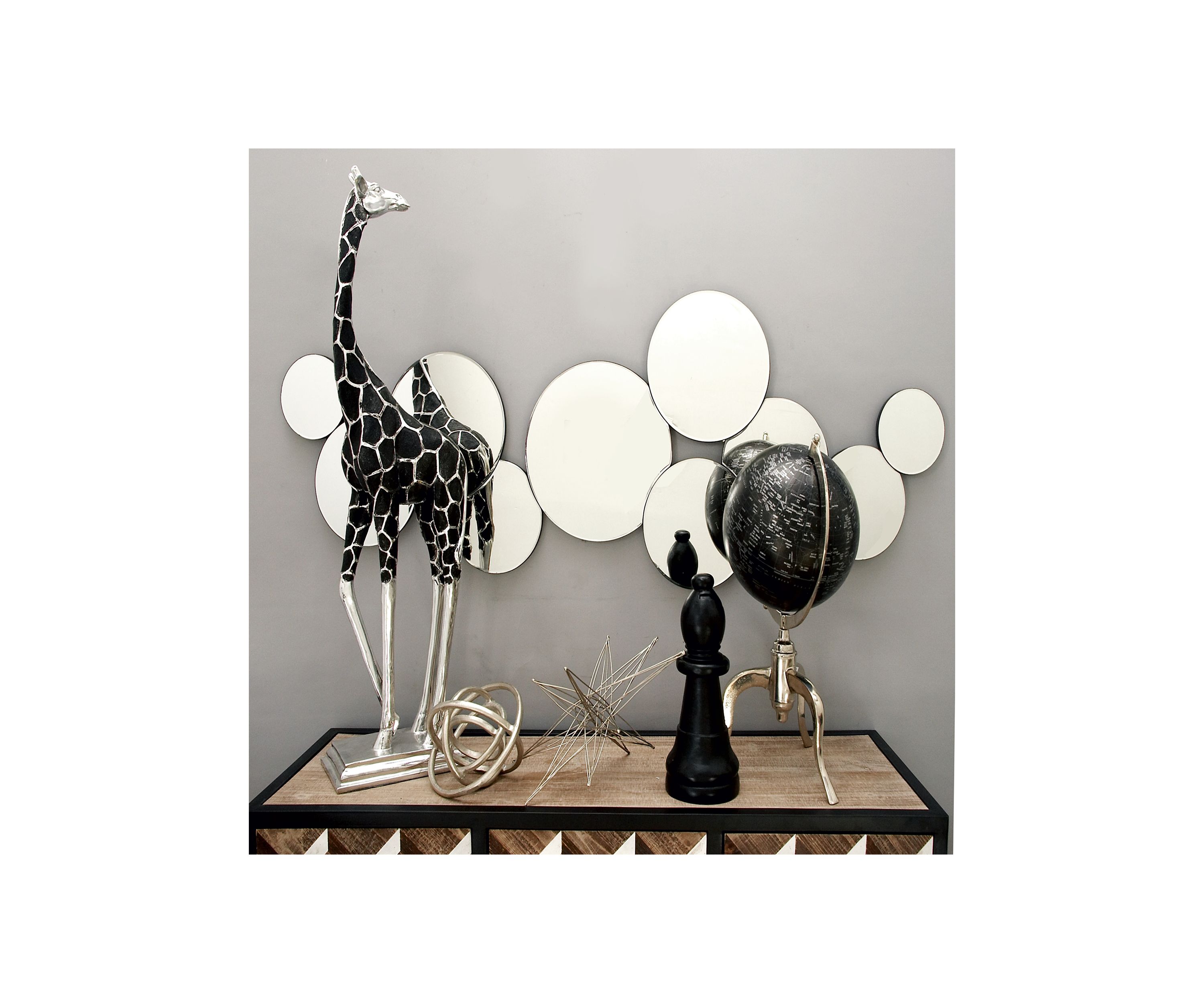 Glam Glass Wall Mirror