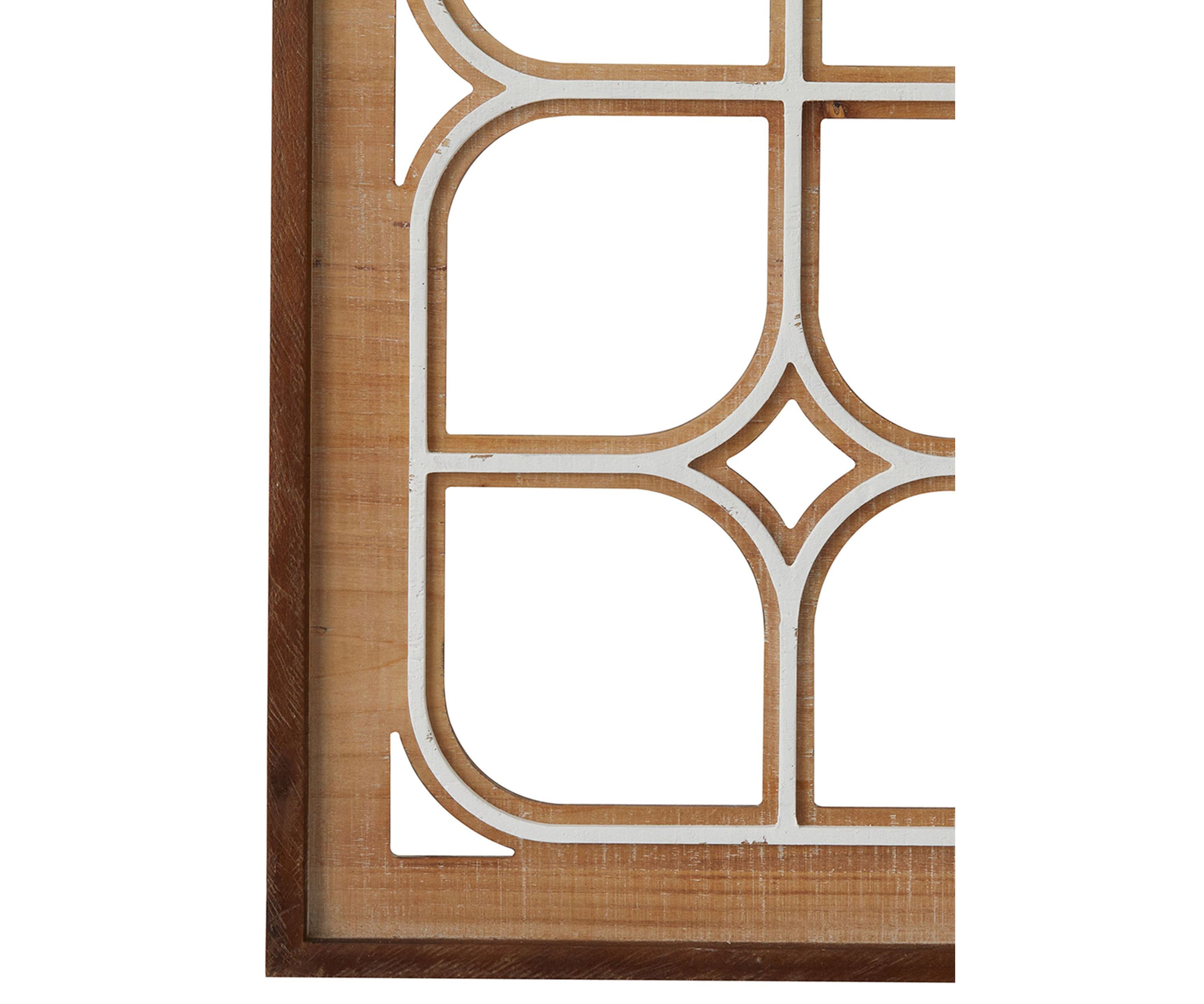 Traditional Wood Wall Decor - Set of 2