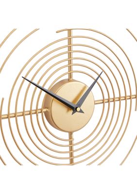 Contemporary Metal Wall Clock